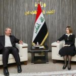 وزيرة الهجرة العراقية تبحث مع سفير جمهورية ايران الاسلامية لدى العراق اوضاع العراقيين المتواجدين في إيران
