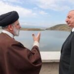 تدشين السد المشترك بين إيران وجمهورية أذربيجان بحضور رئيسي البلدين