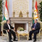 الرئيس الطاجيكي امام علي رحمان يستقبل وزير خارجية #ايران