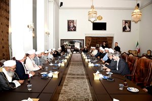 السفير الاير,اني في العراق يستقبل وفد من علماء اهل السنة والجماعة